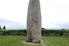 Sito Megalitico Menhir de Champ Dolent Dol-de-Bretagne Bretagna Francia 20