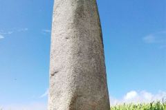 Sito Megalitico Menhir de Kergadiou Plourin Finistere Bretagna Francia 1