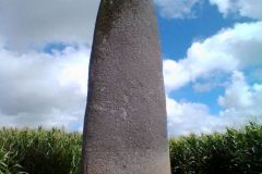 Sito Megalitico Menhir de Kergadiou Plourin Finistere Bretagna Francia 3